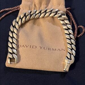 David Yurman Gold Chain Bracelet